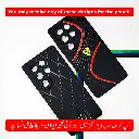 iTel S25 Ultra Soft Silicone Printed Back Case (Black)    