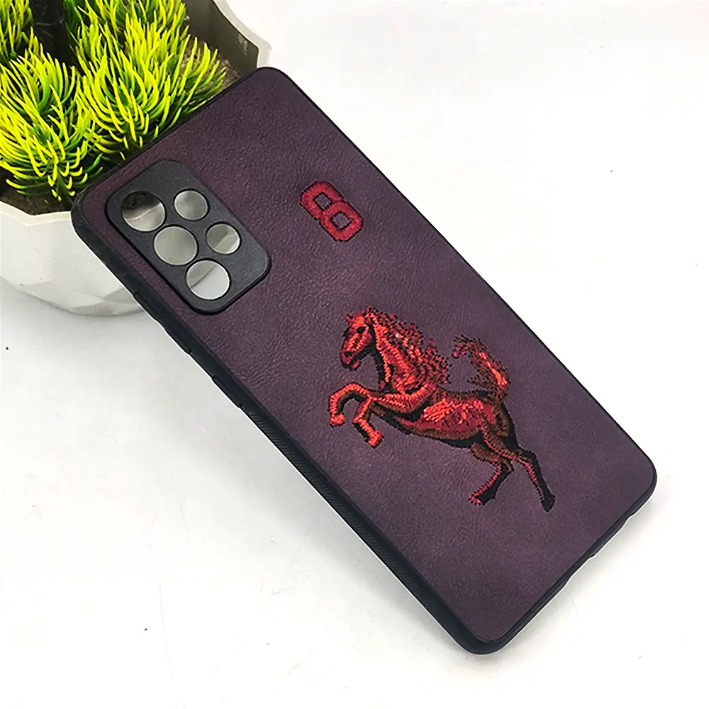 Samsung Galaxy A72 Santa Barbara Polo Back Case (Purple)