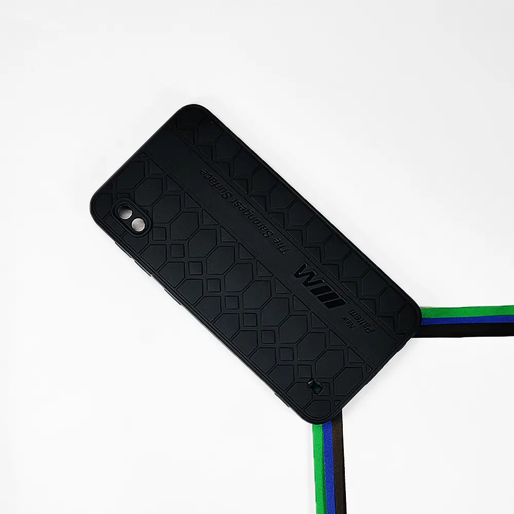Samsung Galaxy A10|M10 [The Sarongest Surface] Soft Silicone Back Case (Black)