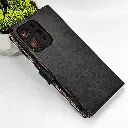 Xiaomi Redmi 12 4G|5G|Note 12R NMT Premium Luxuary Leather Book Case (Black)