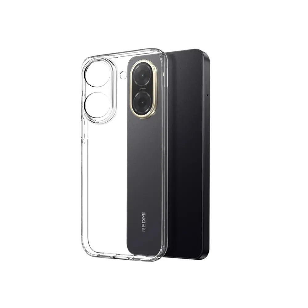 [PO7BMIA5-3] Xiaomi Redmi A5 4G|Poco C71 4G Dust Plug Transparent Back Case