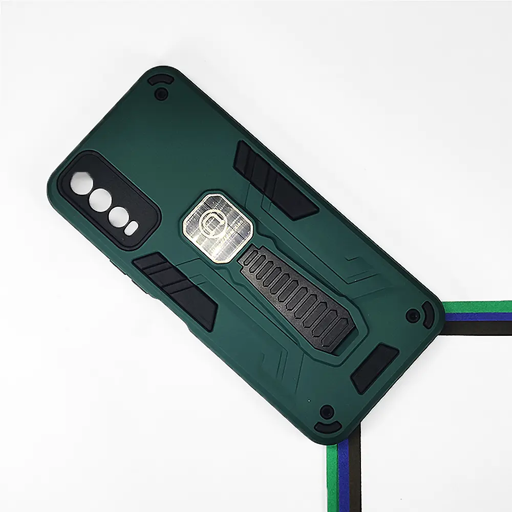 Vivo Y20|Y20i|Y20S|Y12S|Y12A Armour Back Case (Green)