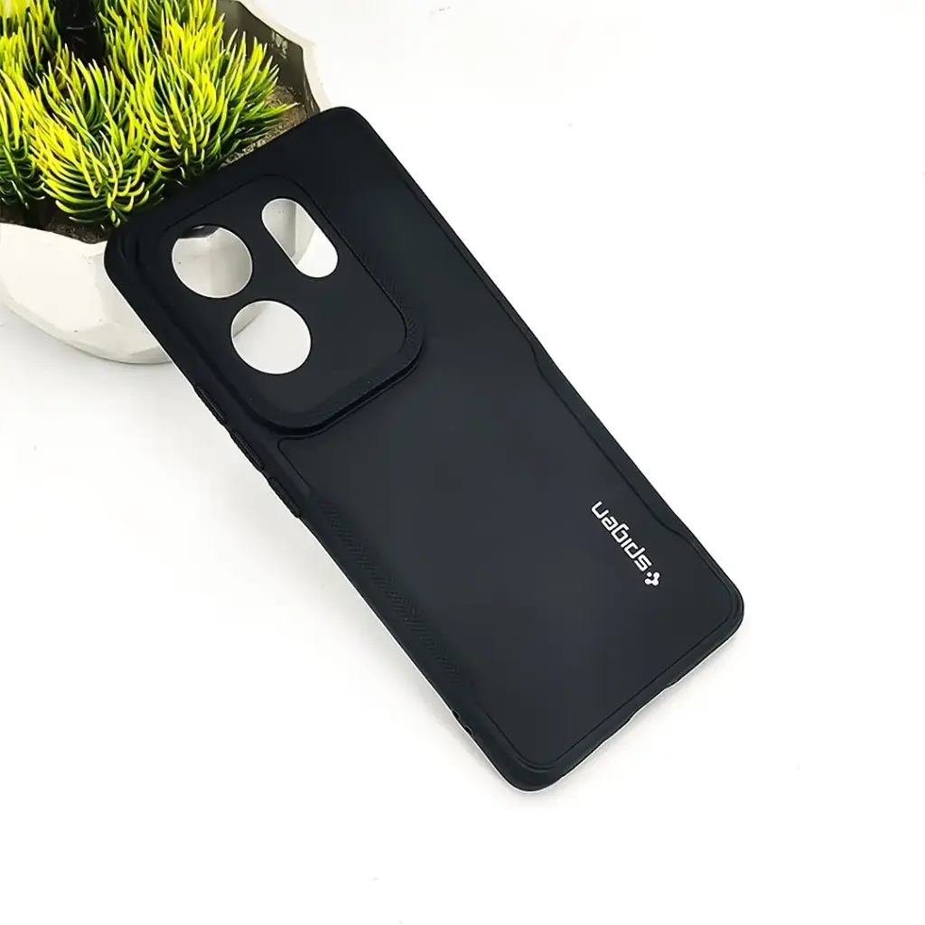 Infinix Zero 30 4G Spigen Soft Silicone Back Case (Black)