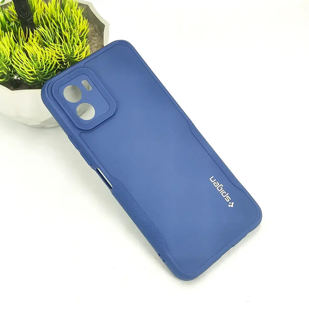 Vivo Y15S|15C Spigen Soft Silicone Back Case (Navy Blue)