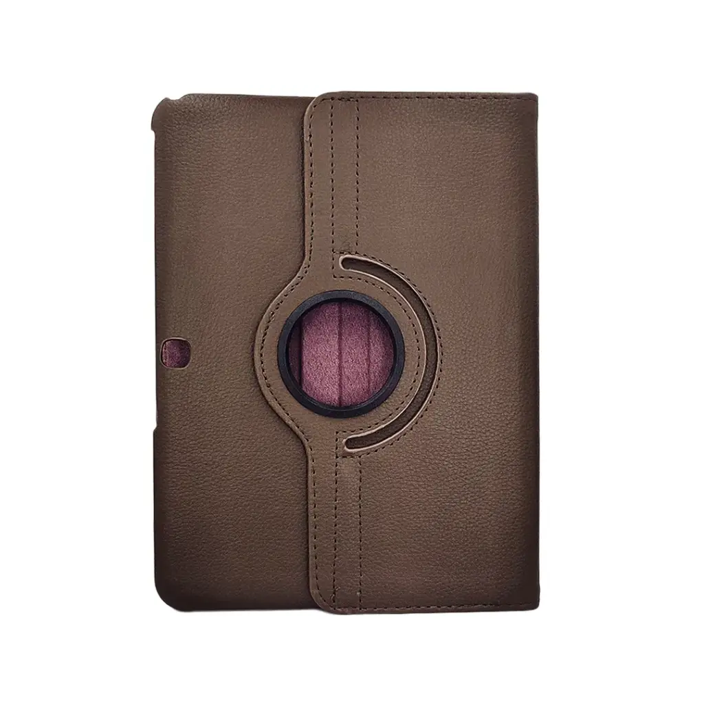 [PO47FBST530-5-34] Samsung Galaxy Tab 4 10.1|T530|T533 Rotate Tab Book (Dark Brown)