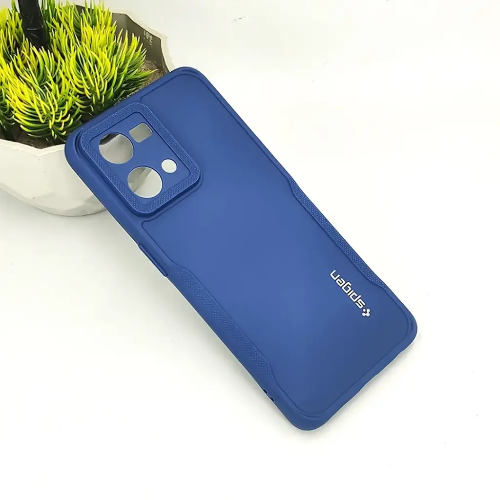 Oppo F21 Pro 4G Spigen Soft Silicone Back Case (Navy Blue)