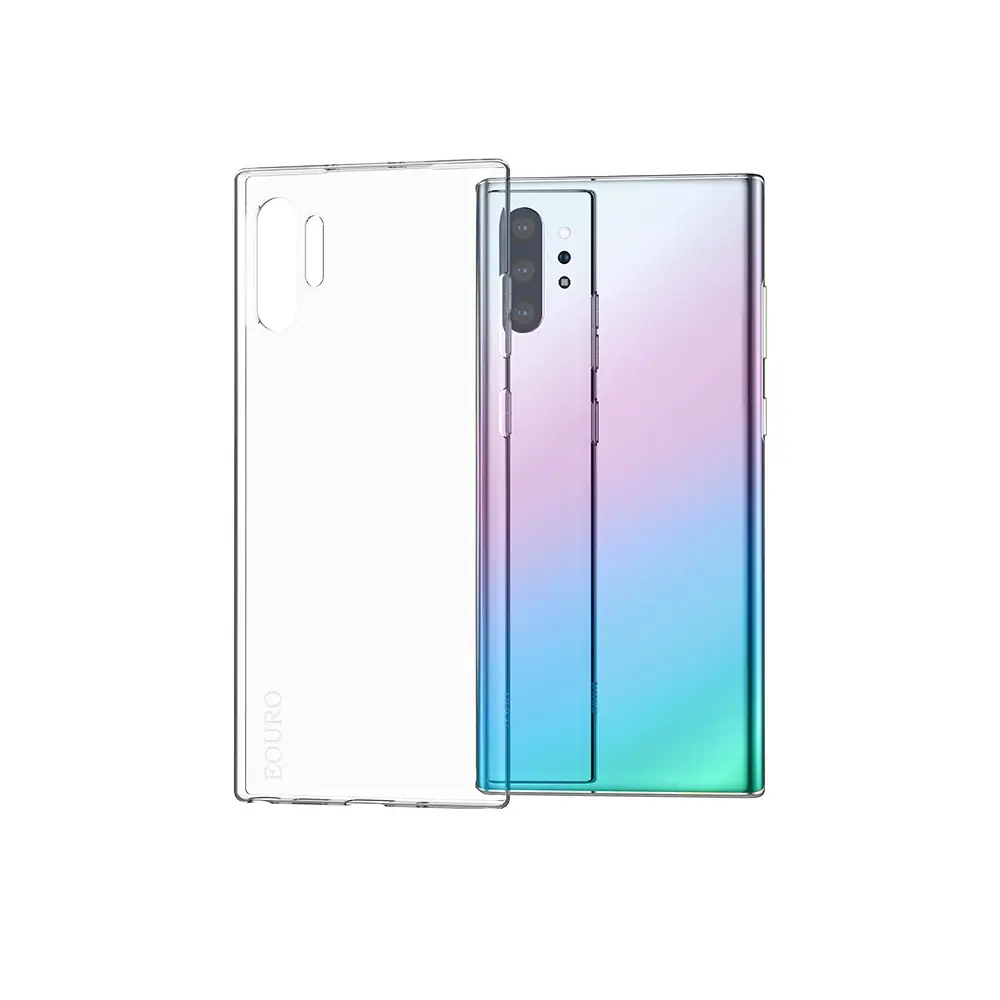 Samsung Note 10 Plus Euro Transparent Mobile Case