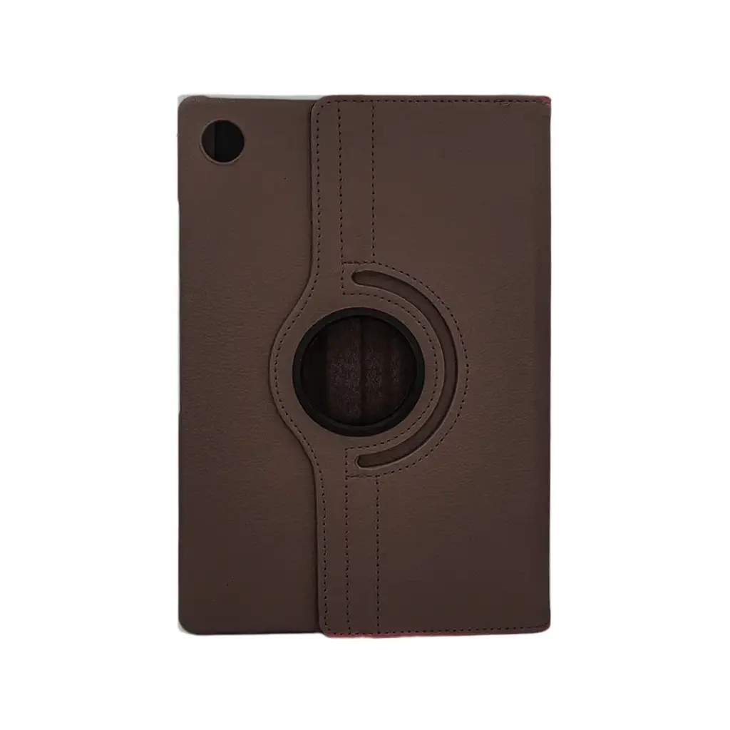 Samsung Galaxy Tab A8 10.5"|X200|X205 Rotate Tab Book (Dark Brown)