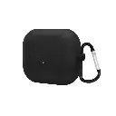 Samsung Galaxy Airpods 3|Pro3 Silicone Case (Black)