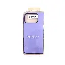 Google Pixel 9 Pro Fold Luxuary Leather Back Case (Light Purple)