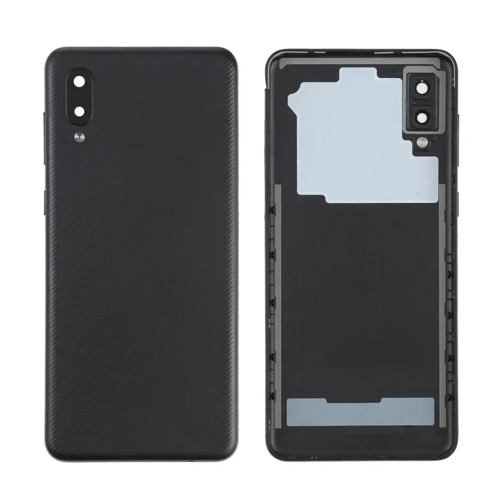 [HS9SA02-3-2] Samsung A02 Only Back (Black)