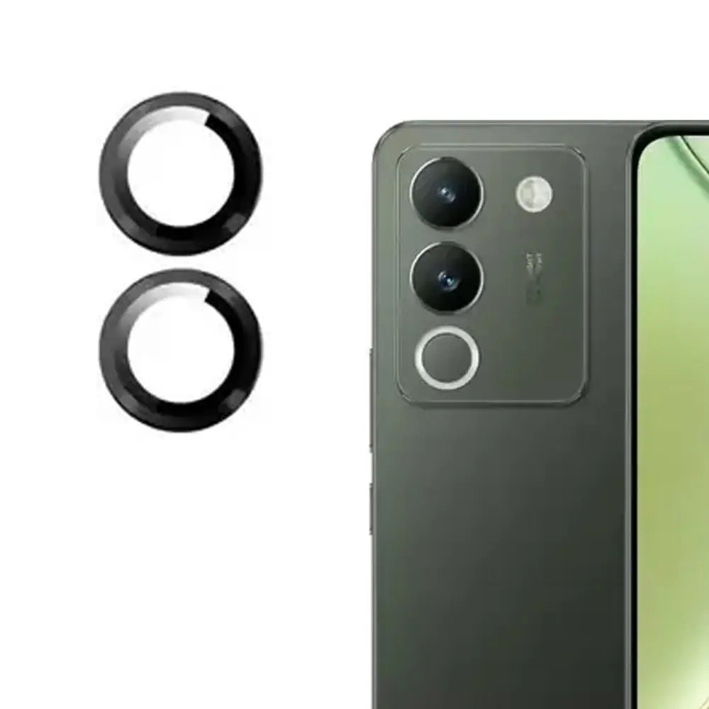 Vivo Y200  Camera Rings (Black)