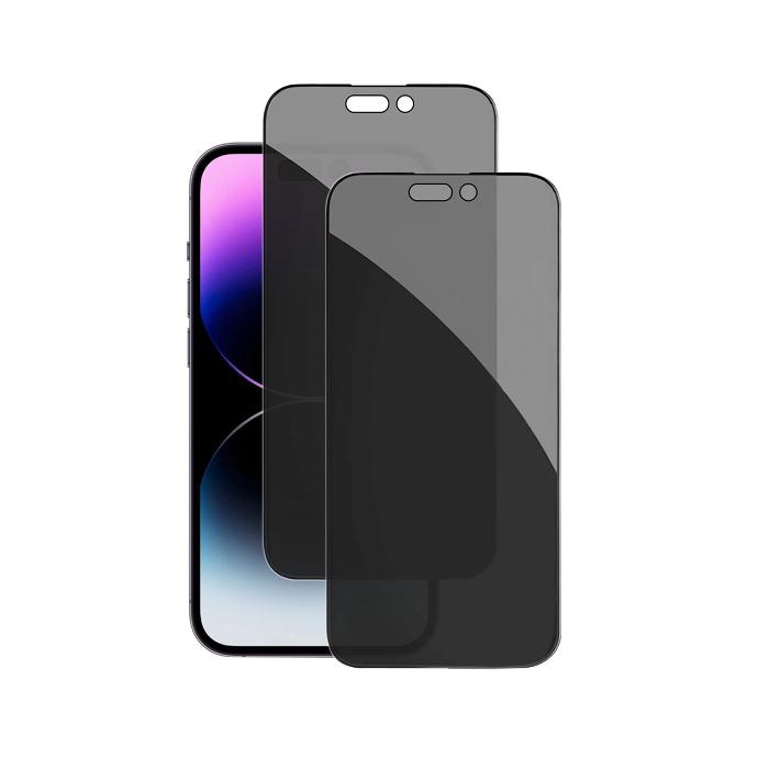 iPhone 14 Pro Max G Rhino Privacy Glass - Superior Protection & Privacy Shield 
