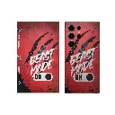 3D Printed Mobile Back Customize Skin (Beast Mode)