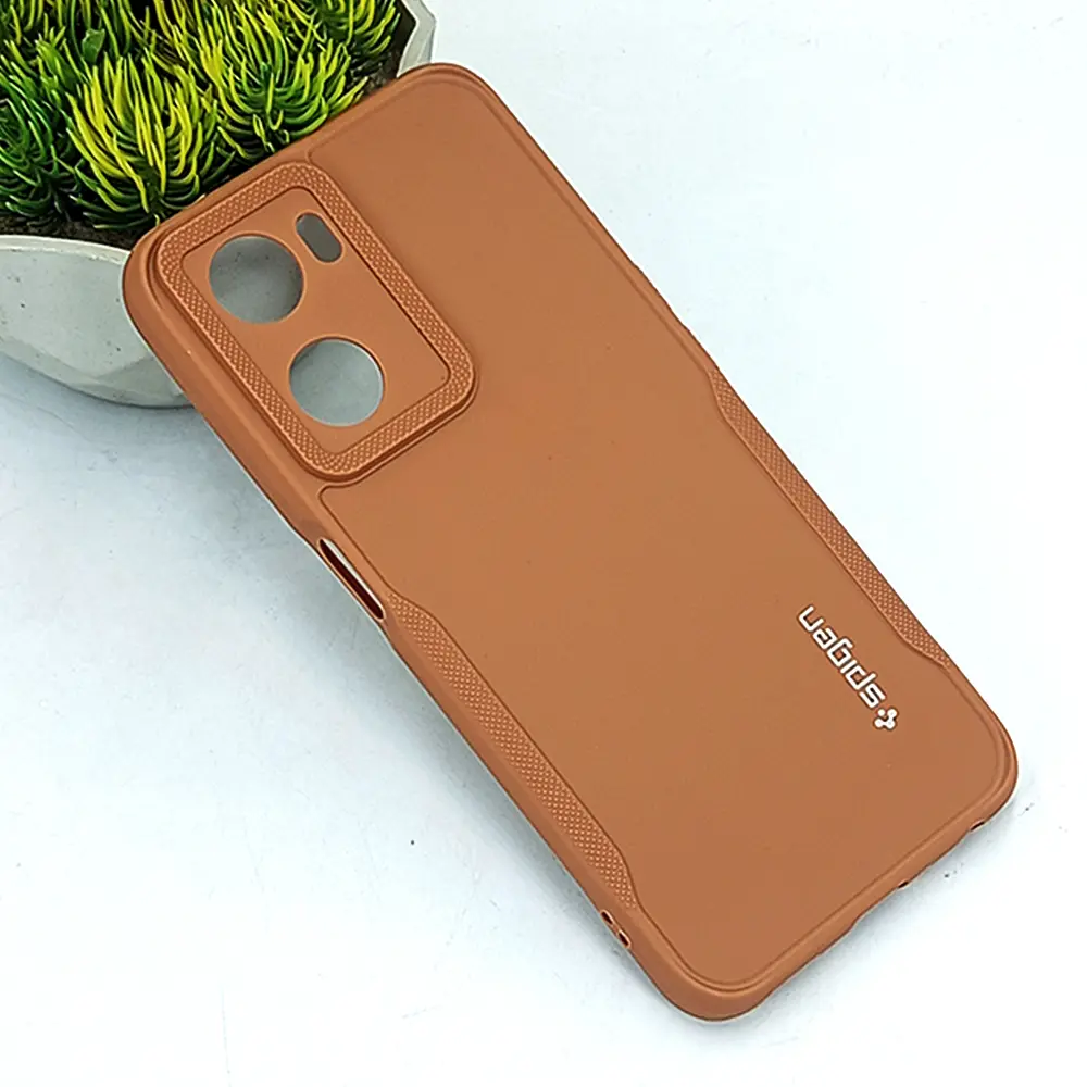 Oppo A57 4G|A77 4G|1+Nord N20 SE|A77S|A57S 4G|A57E 4G  Spigen Soft Silicone Back Case (Brown)
