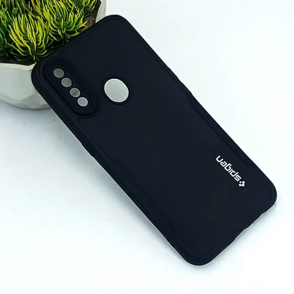 Oppo A31 4G|A8 Spigen Soft Silicone Back Case (Black)