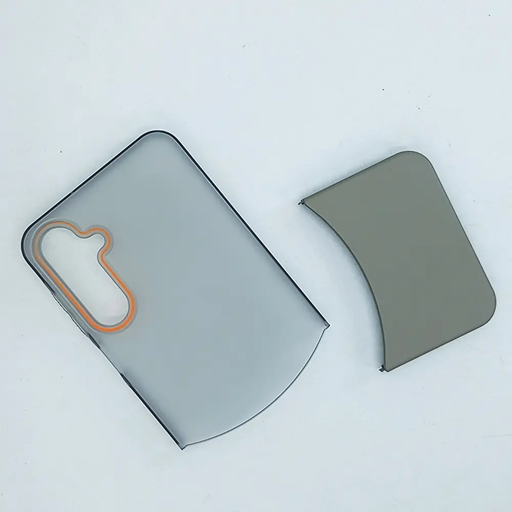 Samsung Galaxy A36|A56 5G  2 In One Matte 2 Sided Transparent Back Case (Titanium)