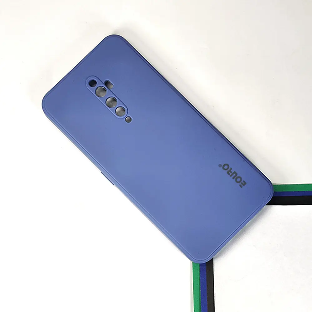 Oppo Reno 2F | Reno 2Z Eouro Official Soft Silky Back Case (Sky-Blue)