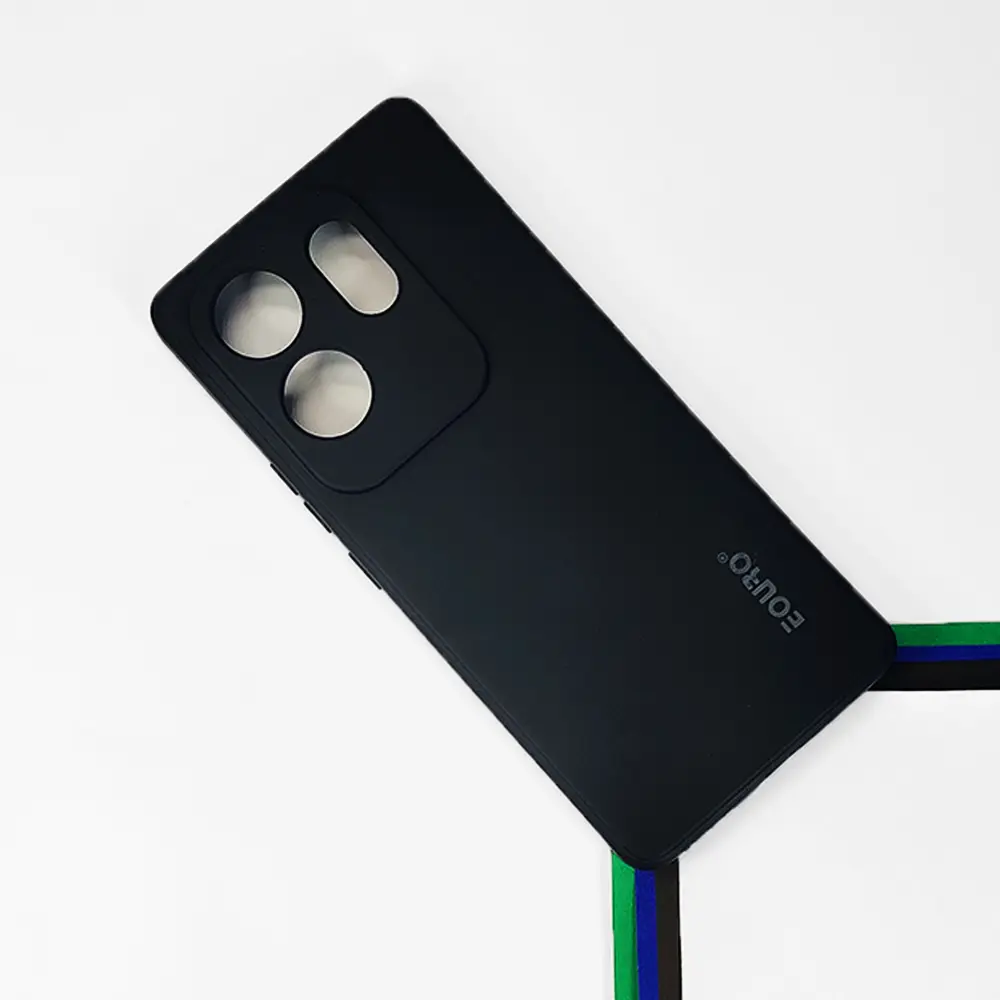 Infinix Zero 30 4G Eouro Official Soft Silky Back Case (Black)