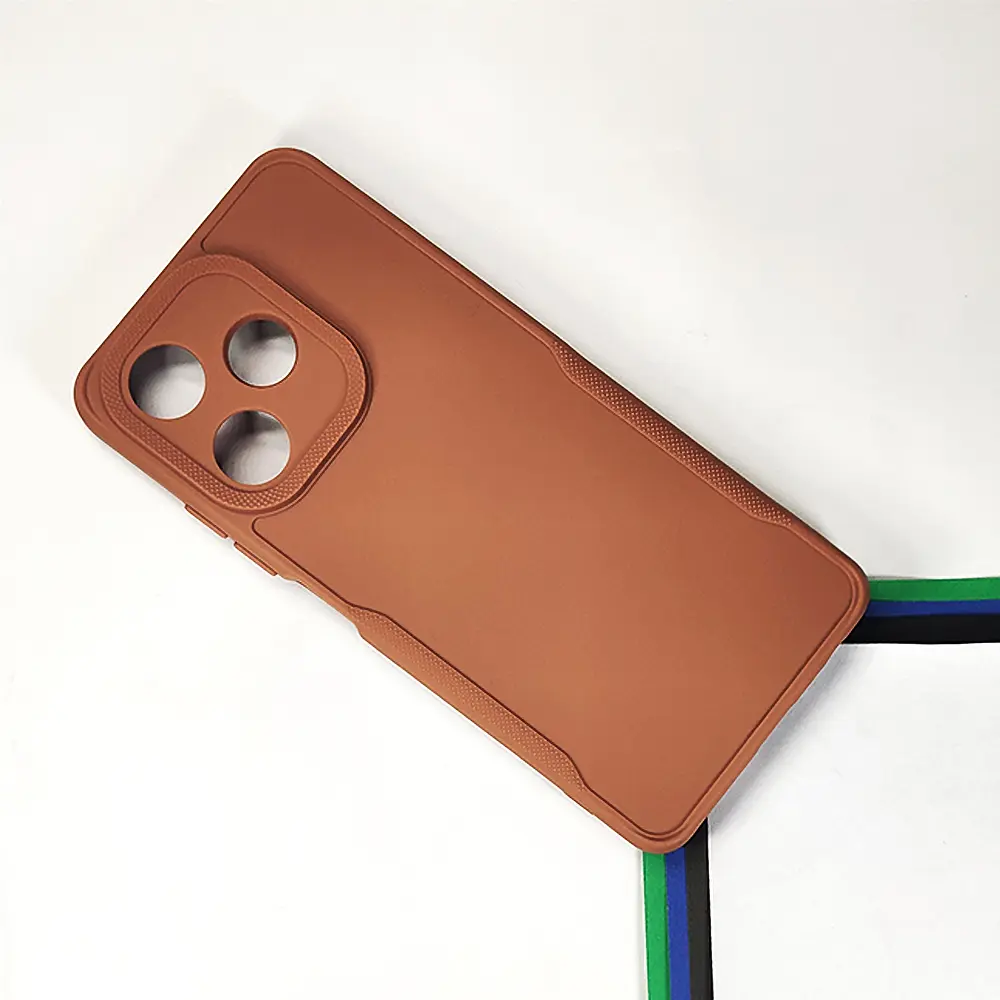 [PO14BIHOT30-71-13] Infinix Hot 30 HD Soft Silicone Back Case (Brown)