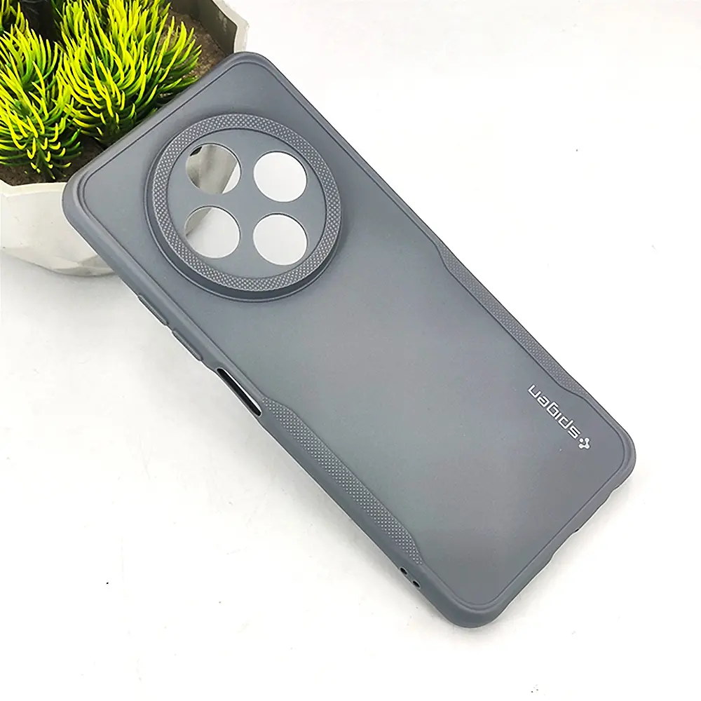 Tecno Spark 30 HD Soft Silicone Back Case (Gray)