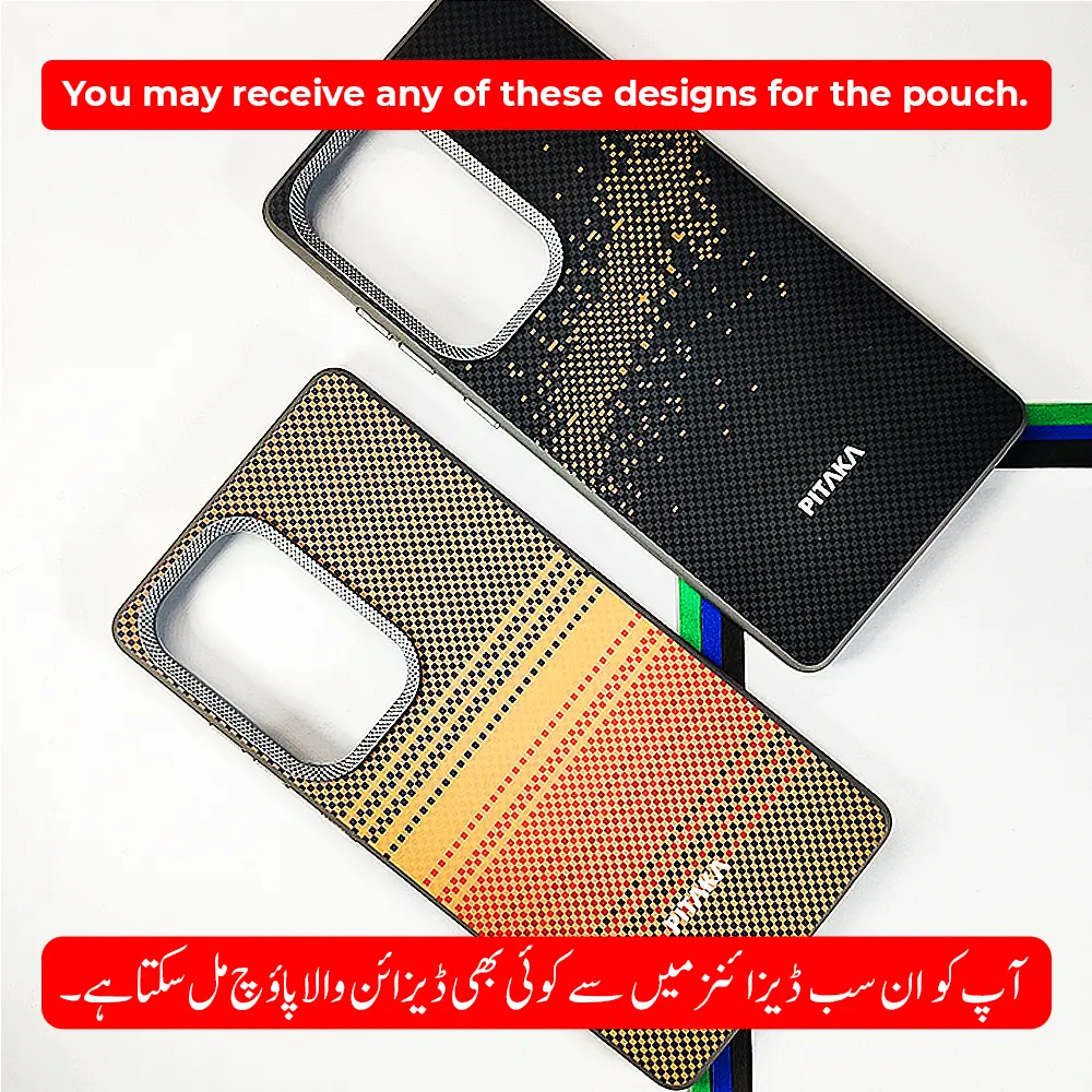 Samsung Galaxy S25 Ultra 3D PITAKA Fiber Fusion Edition Back Case