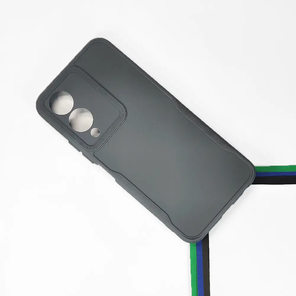 Vivo Y17S 4G HD Soft Silicone Back Case (Gray)