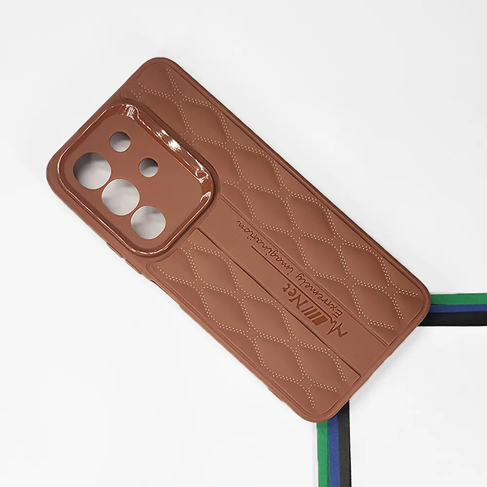 Vivo Y29 4G|T4X 5G New Soft Silicone Back Case (Brown)