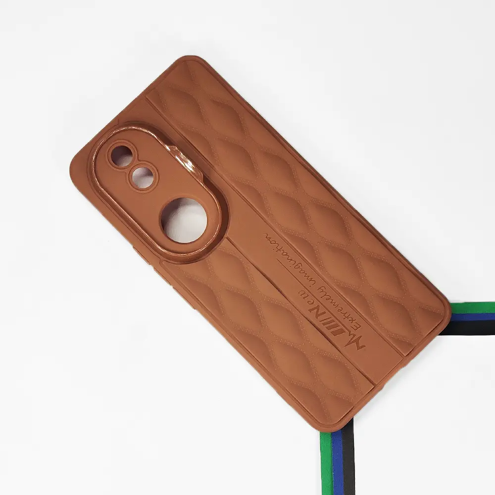 Vivo V50 5G New Soft Silicone Back Case (Brown)