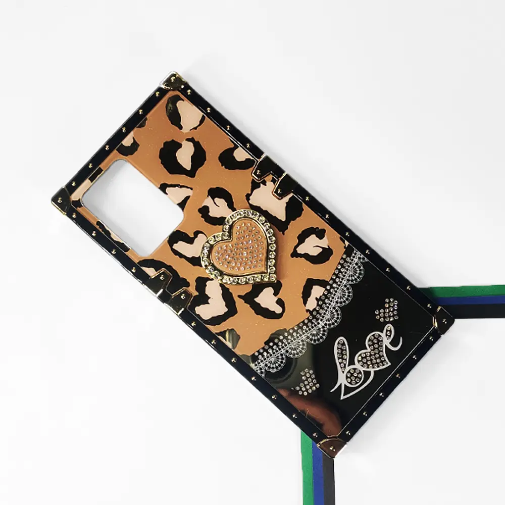  Vivo Y33s|Y33T|Y21T|Y21s Ladies Luxury LV Case With Back Ring (Orange)