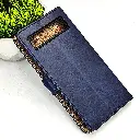 Google Pixel 6 NMT Premium Luxuary Leather Book Case (Navy Blue)