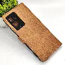 Xiaomi Redmi Note 12 4G NMT Premium Luxuary Leather Book Case (Golden)