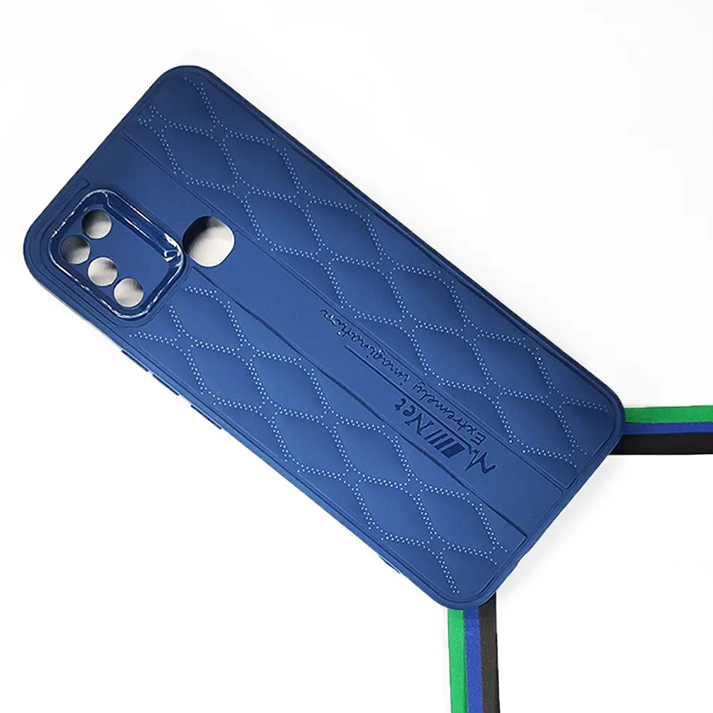 Infinix Hot 11 Play|Hot 10 Play|Hot 9 Play New Soft Silicone Back Case (Navy Blue)
