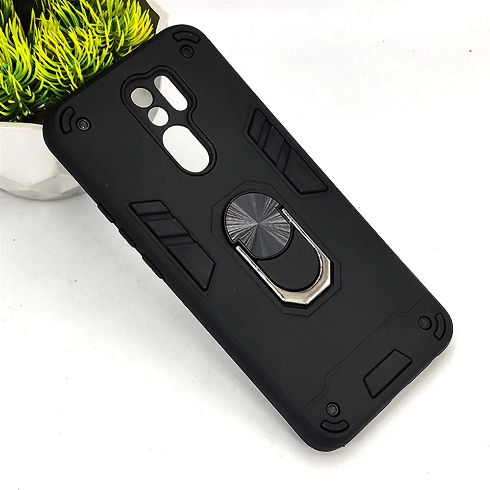 Xiaomi Redmi 9 4G Armor Back Case (Black)