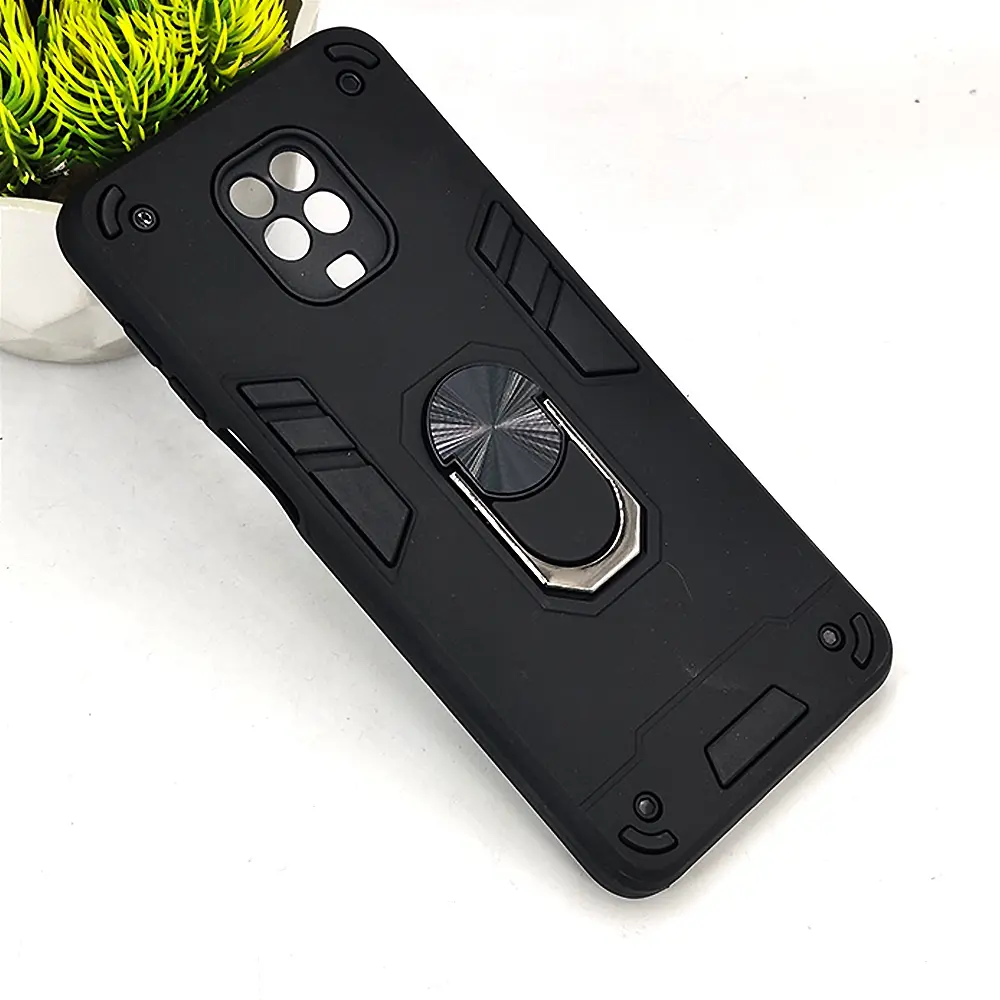 Xiaomi Redmi Note 9s|Note 9 Pro Armor Back Case (Black)