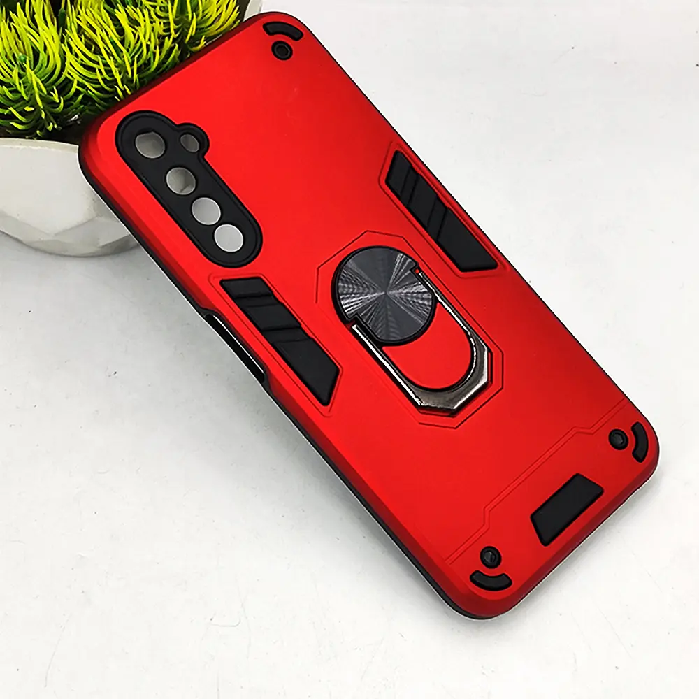 Oppo Realme 6 Armour Back Case (Red)