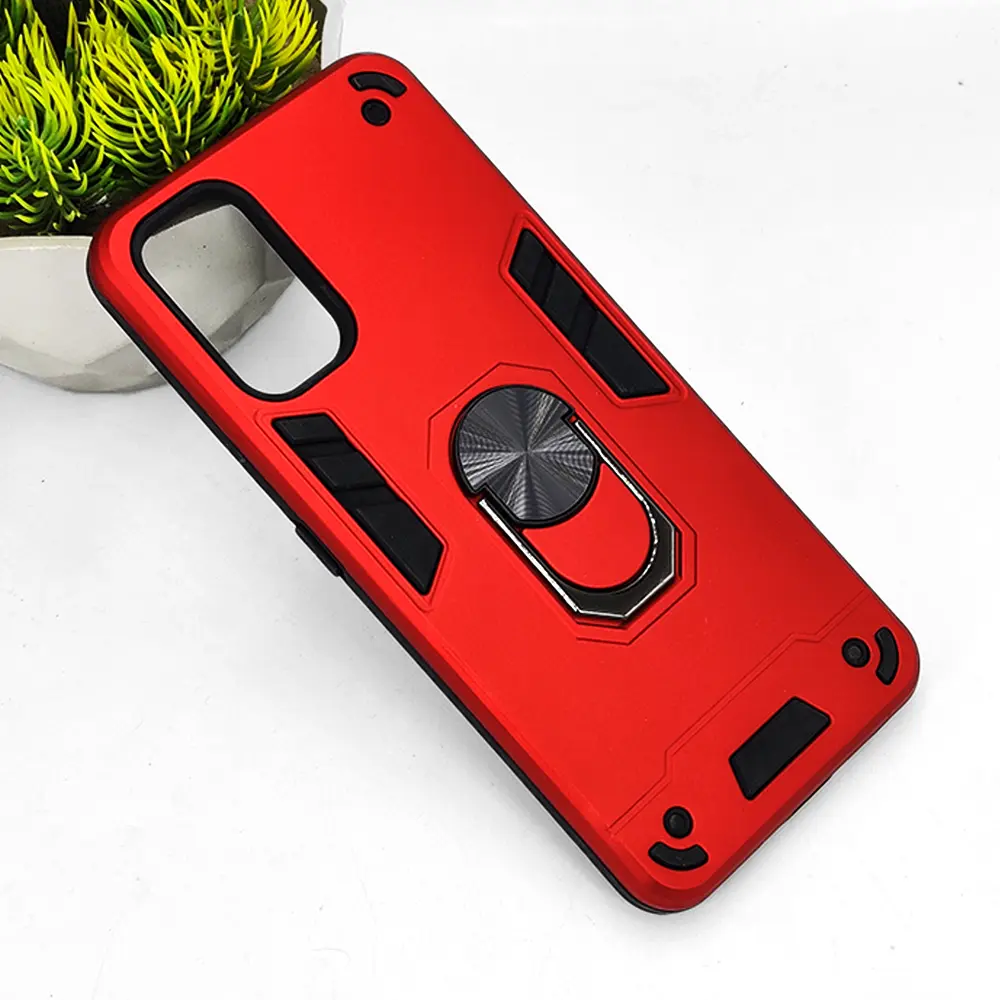 Oppo Realme 7 Pro Armour Back Case (Red)