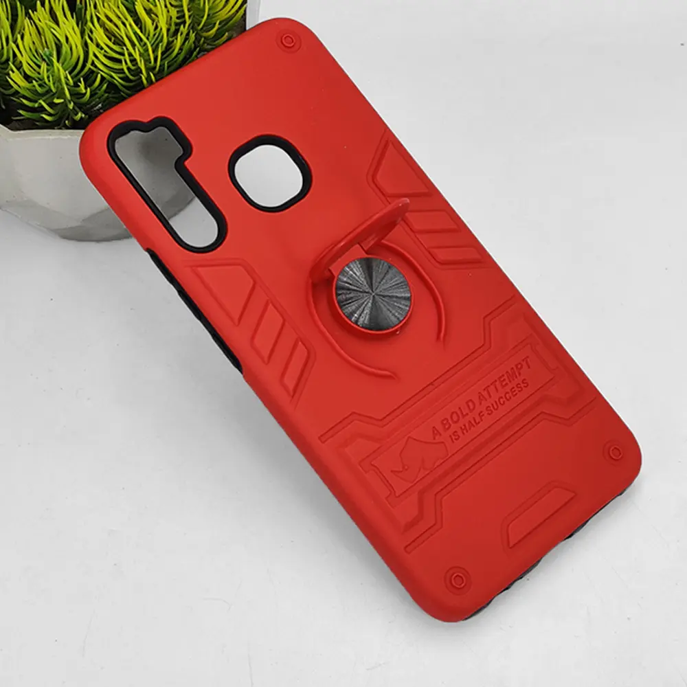 Infinix S5|S5 Lite A Bold Attempt Is Half Succuess Armour Back Case (Red)