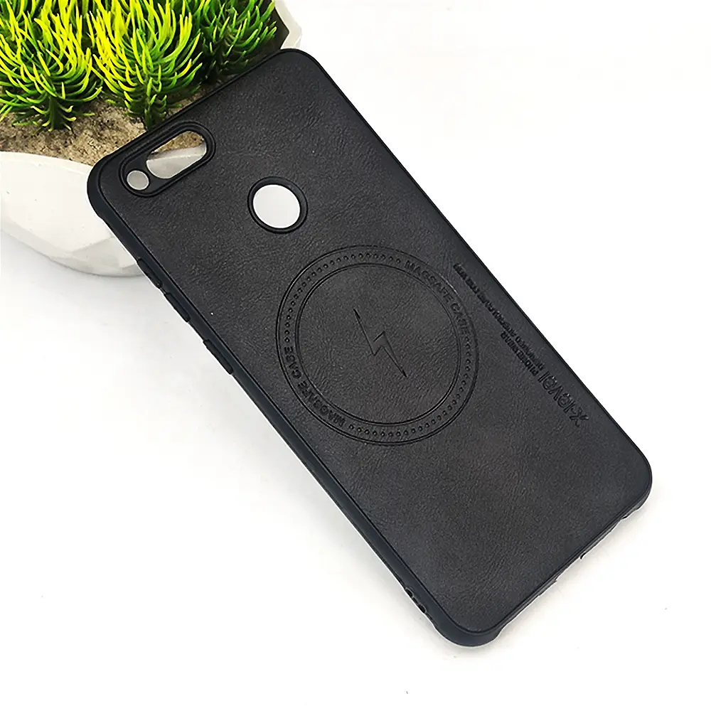 [PO18BHUHN7X-2-2] Huawei Honor 7X X-Level Luxuary Leather Back Case (Black)