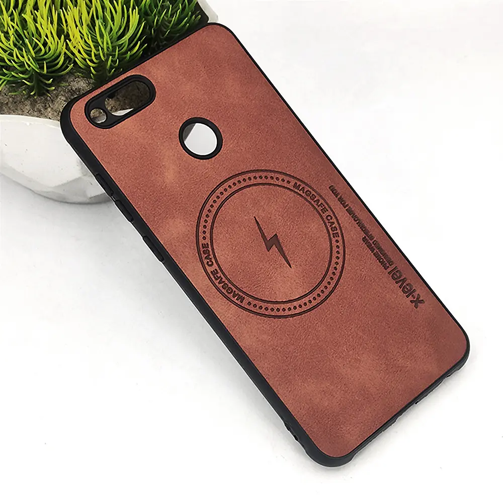 [PO18BHUHN7X-2-13] Huawei Honor 7X X-Level Luxuary Leather Back Case (Brown)