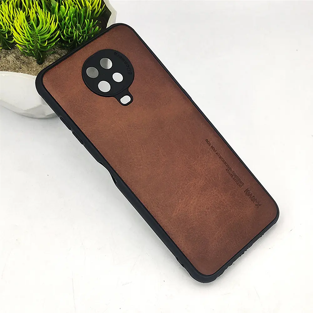 Nokia G20 X-Level Luxuary Leather Back Case (Dark Brown) 