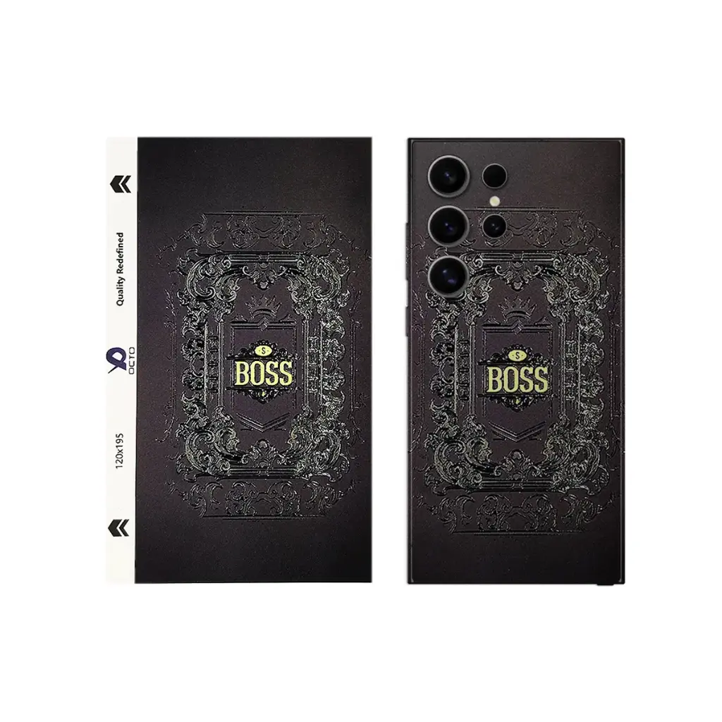 [SKIN-19-BOSS] 3D Printed Mobile Back Customize Skin (Boss)