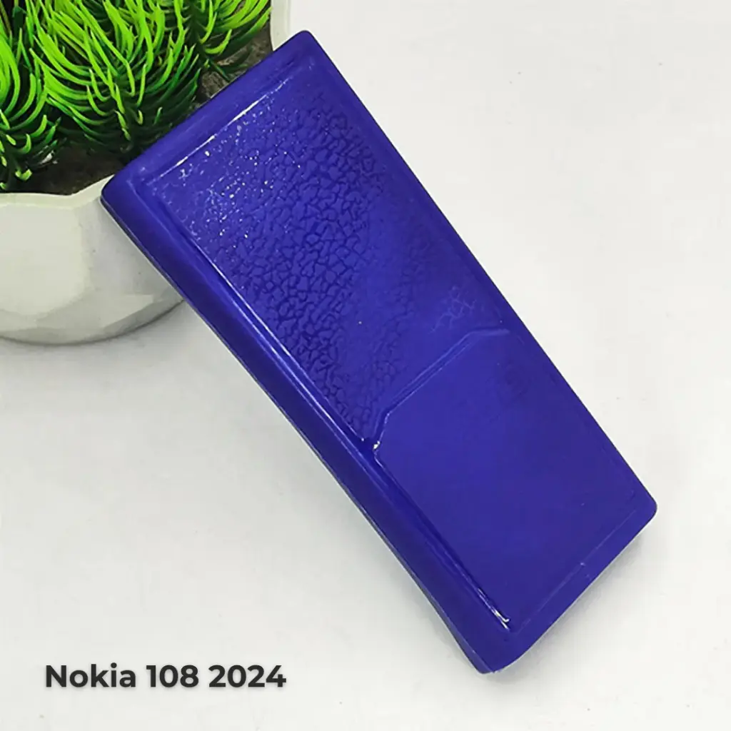 [PO46BNK108 2024-1-17] Nokia 108 2024 Soft Silicone Back Case (Navy Blue)