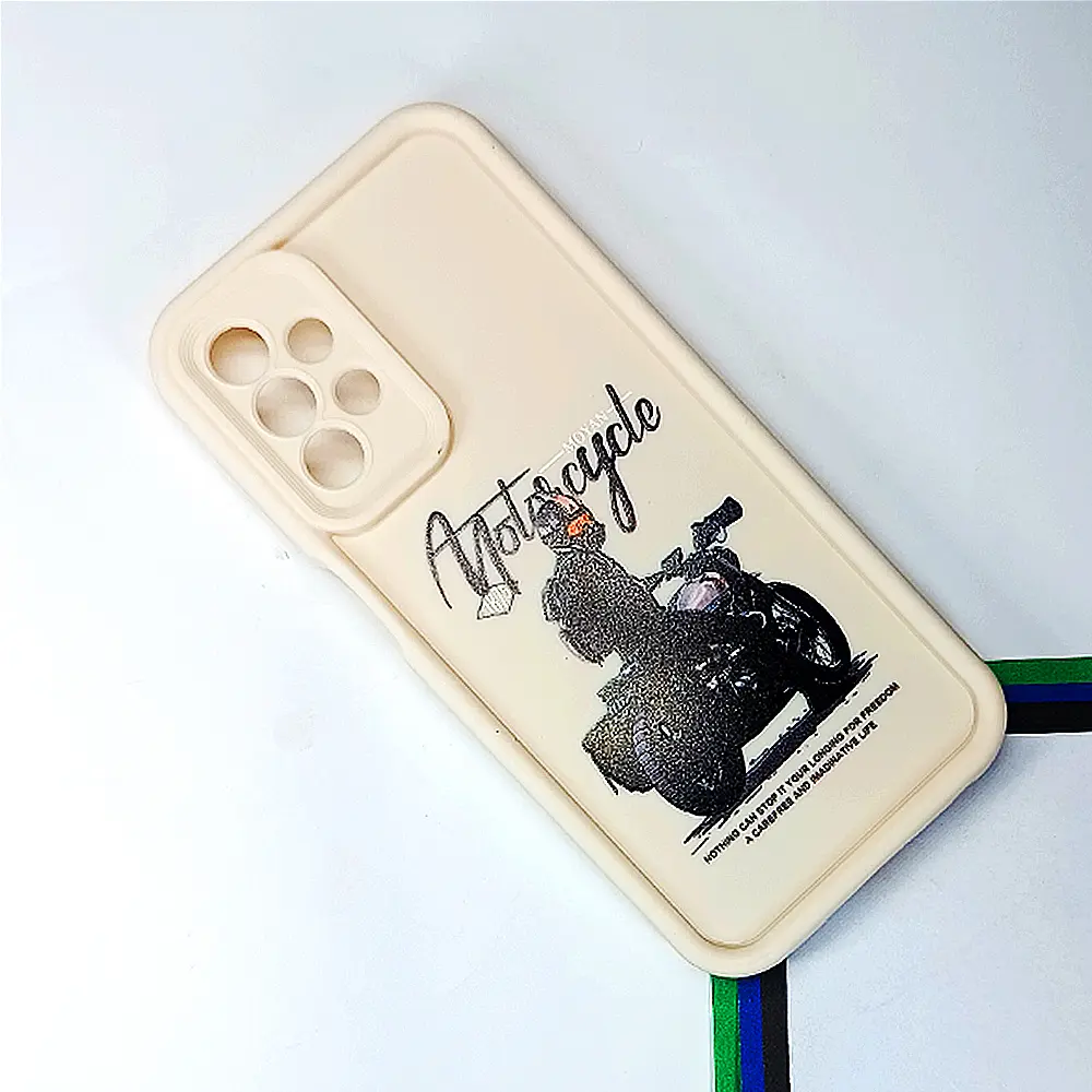 [PO14BSA23-19-32] Samsung A23 4G Printed Soft Silicone Back Case (Skin)