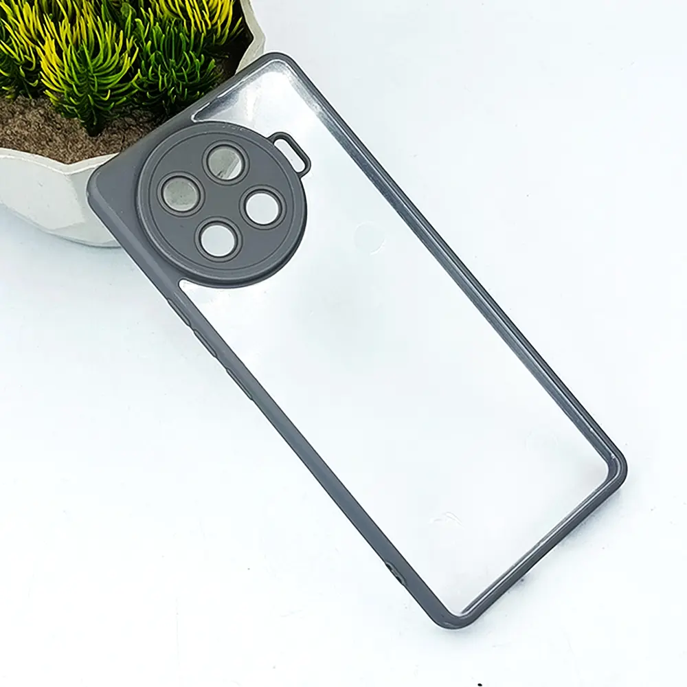 Tecno Spark 20 Pro Plus Color & Transparent Spigen Back Case (Titanium)