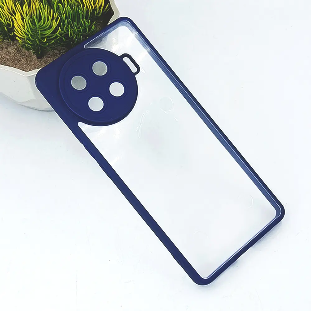Tecno Spark 20 Pro Plus Color & Transparent Spigen Back Case (Navy Blue)