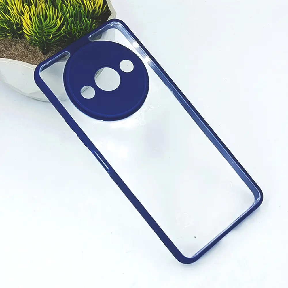 Redmi A3 / A3X Color & Transparent Spigen Back Case (Navy Blue)