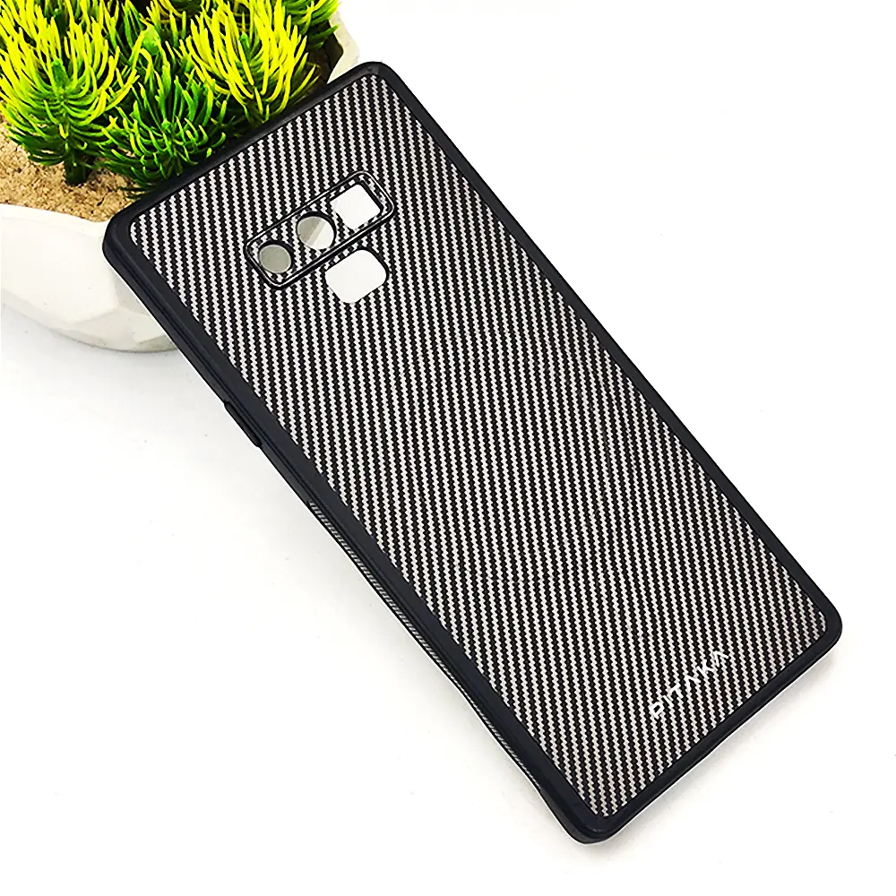 Samsung Galaxy Note 9 PITAKA Carbon Fiber With Wireless Magsafe Back Case (Titanium)