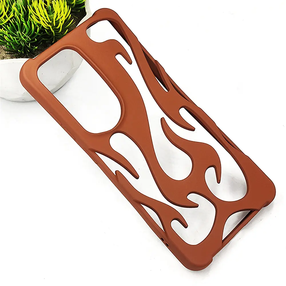 Samsung Galaxy S25 Ultra FlameFlex Metal Feel Flexible Shock Proof Case (Navy Blue)