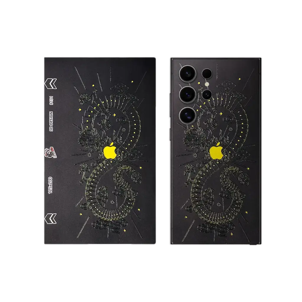 3D Printed Mobile Back Customize Skin (APPLE)